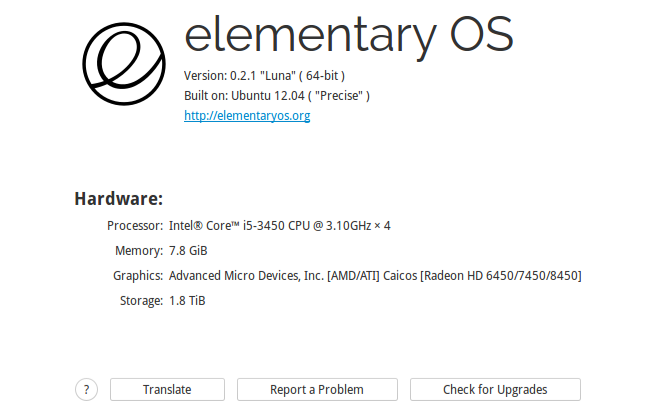 Elementary OS Information